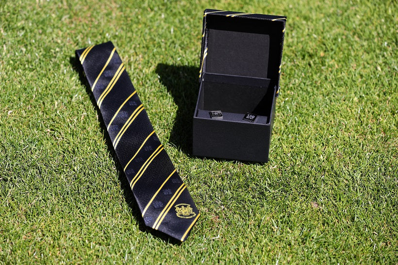 150th Glos Tie and Cuff Link set
