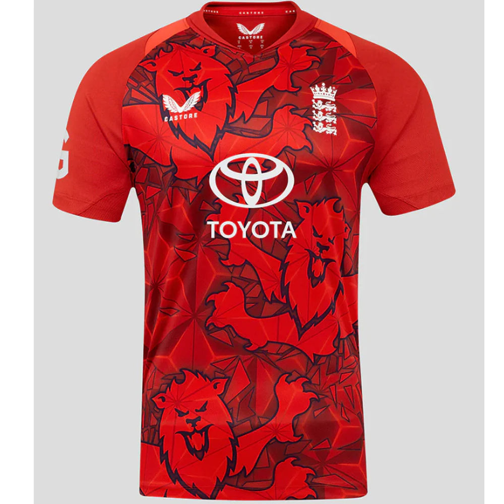 England Cricket T20 Men's Short Sleeve Shirt 25/26