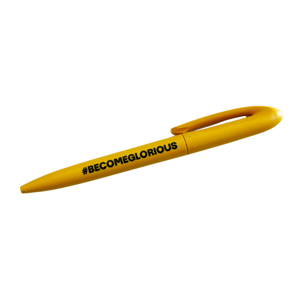 #BecomeGlorious Yellow Pen